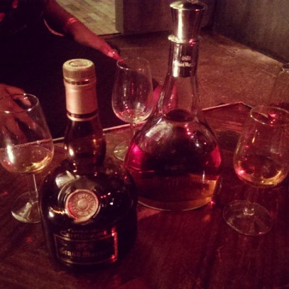 L-R: Grand Marnier Centenaire; Quintessence