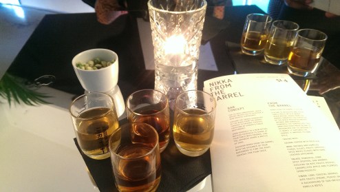 The Nikka '51.4' Bar's Cocktail Flight