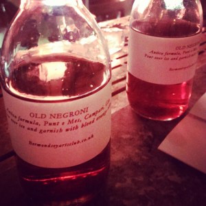 The Aged Old Negronis