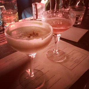 L to R: Accidentally half drunk Grappa's Delight, and A Little R & R