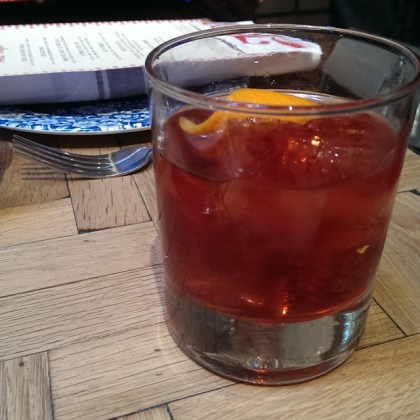 whisky negroni