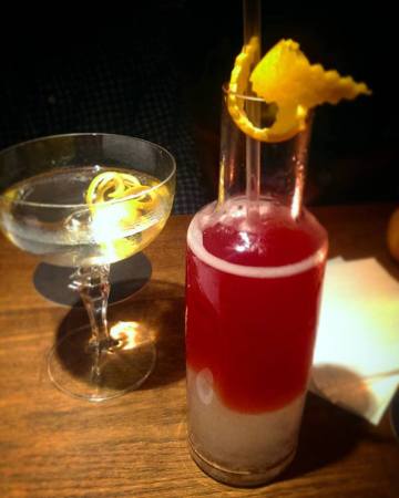 68 and Boston Cocktail Bar London Soho